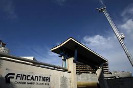 Bono: «Fincantieri, a Castellammare il futuro non è in discussione»
