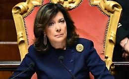 Casellati: «È il momento del rispetto e della riconoscenza»