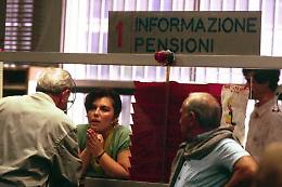 Pensioni, piano per i giovani: assegno di 650 euro