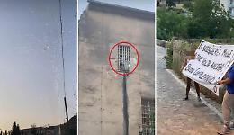 Festa di compleanno per un detenuto all'esterno del carcere