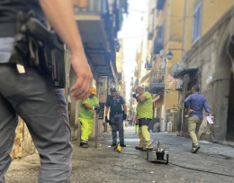 Napoli, rimossi 143 paletti abusivi ai Quartieri Spagnoli