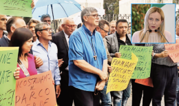 Meloni nel Parco Verde Don Patriciello: «Sono fiducioso»