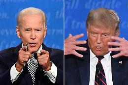 Trump-Biden, caos al dibattito tra offese e interruzioni