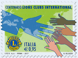 Centenario Lions Club, oggi l'annullo filatelico a Napoli