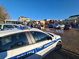 Castellammare, controlli a tappeto da parte della polizia municipale su tutto il territorio 
