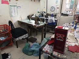 Rione Sanità, sequestrata fabbrica abusiva di scarpe
