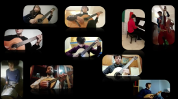 Musica a distanza al liceo Palizzi-Boccioni di Napoli