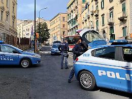 Coronavirus, controlli della polizia in città e sulla Tangenziale