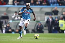 Lesione distrattiva all'adduttore, Osimhen salta la sfida con il Milan