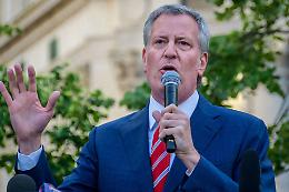De Blasio a Napoli, Manfredi incontra l'ex sindaco di New York