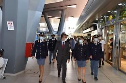 Napoli centrale, in stazione riapre il box della Polizia di Stato 