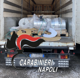 Rapinano camion con 20 tonnellate di alluminio, due arresti per ricettazione