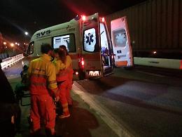 Cadavere sul ciglio della strada. Tragedia sulla Ss 145 Sorrentina