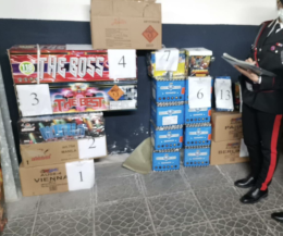 Beccato al Vomero con 24 chili di fuochi illegali in casa
