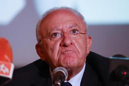 No Vax, De Luca: «Servivano misure drastiche»