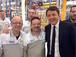 Renzi a Melfi: per il lavoro servono fabbriche, non talk show