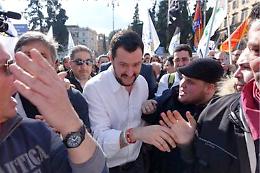 Salvini: noi la vera alternativa a Renzi