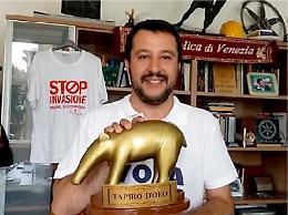 Regionali, il tapiro di Salvini alla sinistra