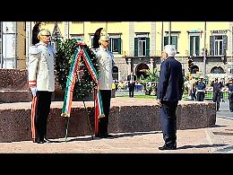 Il Presidente Mattarella omaggia lo Scugnizzo delle Quattro Giornate