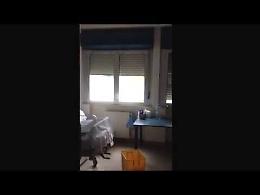Piove anche in ospedale al San Giovanni Bosco