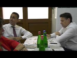 Pizza da “Michele" per Conte, Manfredi e Di Maio
