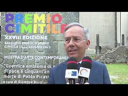 Taglio del nastro per il Premio Cimitile 2023