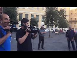 Ex Icm, residenti protestano davanti a Palazzo San Giacomo