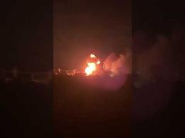 Incendio nella centrale elettrica a Pozzuoli, lo scoppio nella notte