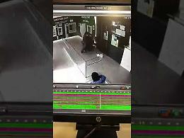 Assalto a portavalori ad Aversa, il video choc