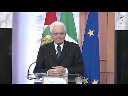 Il Presidente Mattarella alla cerimonia per gli 800 anni dell'Università Federico II