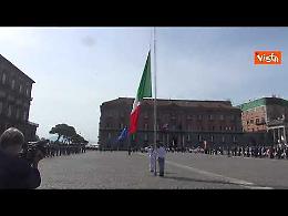 La cerimonia per la Festa della Repubblica a Napoli