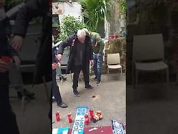 Ferlaino rende omaggio a Maradona ai Quartieri Spagnoli