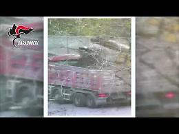 Traffico di rifiuti nel parco del Vesuvio: 9 arresti, sequestrati 7 autocarri