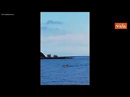 Tromba d'aria a Ischia, le immagini da Monte di Procida