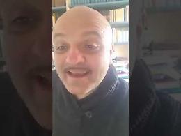 Striscione choc, Peppe Iodice recita “Ode al tifoso veronese"