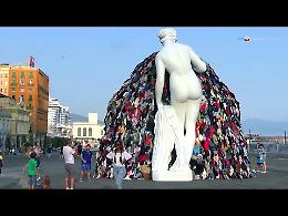 La “Venere” di Pistoletto finisce in chiesa