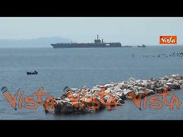 La portaerei Truman nel Golfo di Napoli