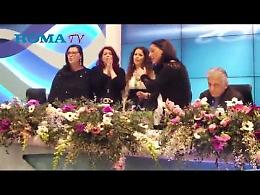 Sanremo 2015, il cast di "Romeo e Giulietta" live in Sala Stampa 