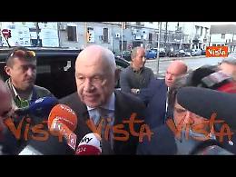 Il ministro della Giustizia Nordio al carcere di Poggioreale a Napoli