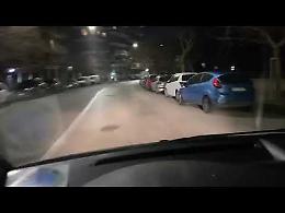 Via Petrarca di notte: movida in stand by