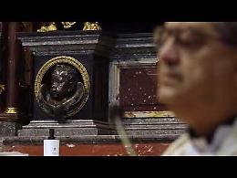 Il cardinale Sepe celebra Messa a Pompei dopo il Covid