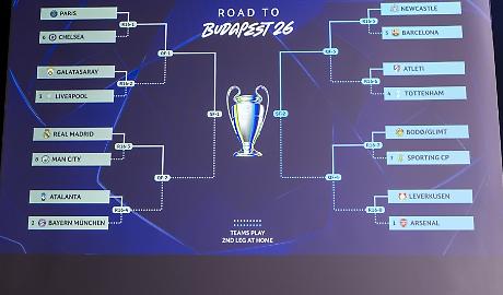 Champions League, all'Atalanta tocca il Bayern Monaco