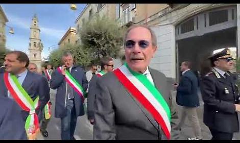 Pompei, sfilata di sindaci per candidatura a Capitale Cultura