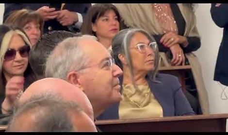 Il principe Alberto di Monaco a Pompei