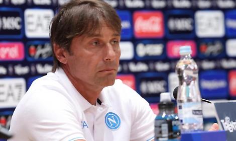 Napoli, Conte: &laquo;Timorosi e preoccupati nella ripresa&raquo;