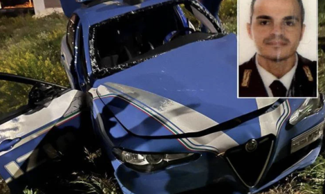 Poliziotto morto, la figlia sui social: «Ciao infinito amore»