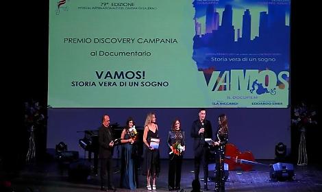 Premio Discovery Campania a “Vamos. Storia vera di un sogno"