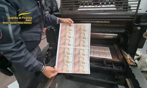 Zecca clandestina, sei condanne