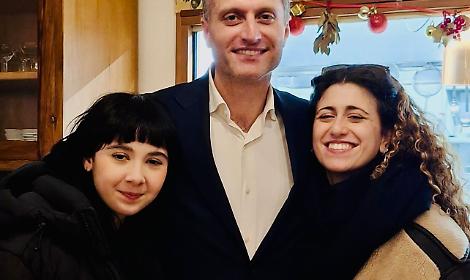 Rob e Delia a pranzo nella Taverna La Riggiola