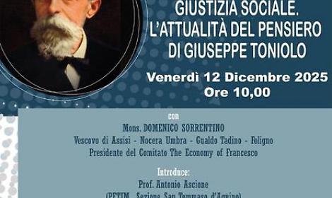 L’attualità del pensiero di Giuseppe Toniolo